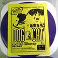 Dog Vs Cat Scratch Record Purple Vinyl